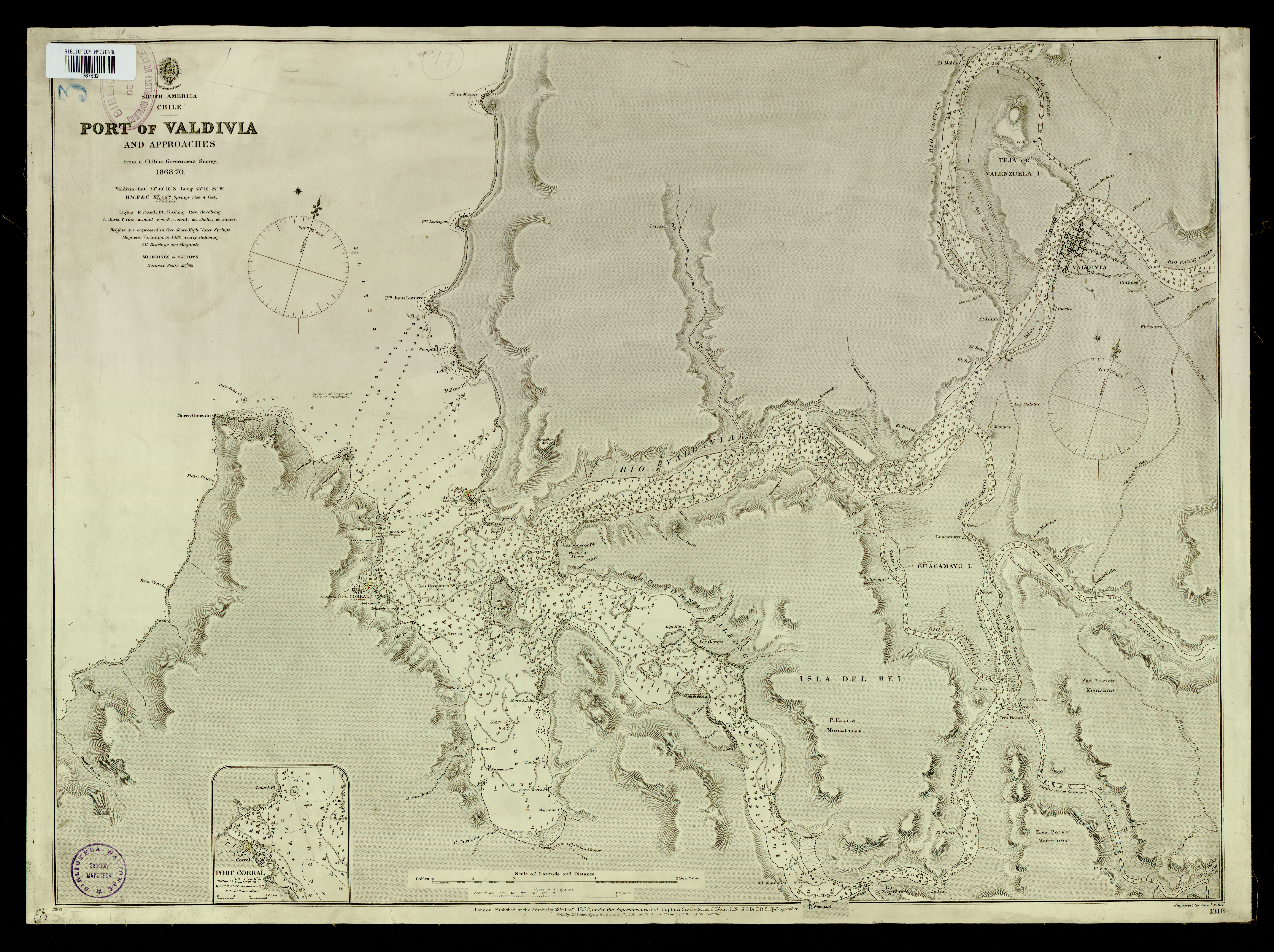 Port of Valdivia and approaches