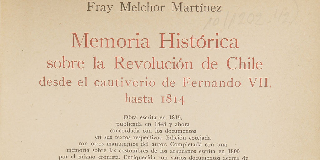 Colección de historiadores y de documentos relativos a la Independencia de Chile: tomo XLI