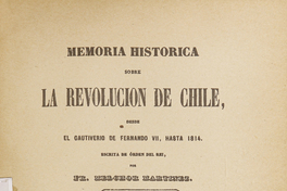 Colección de historiadores y de documentos relativos a la Independencia de Chile: tomo XLII