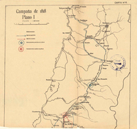Campaña de 1818. Planos I  y II