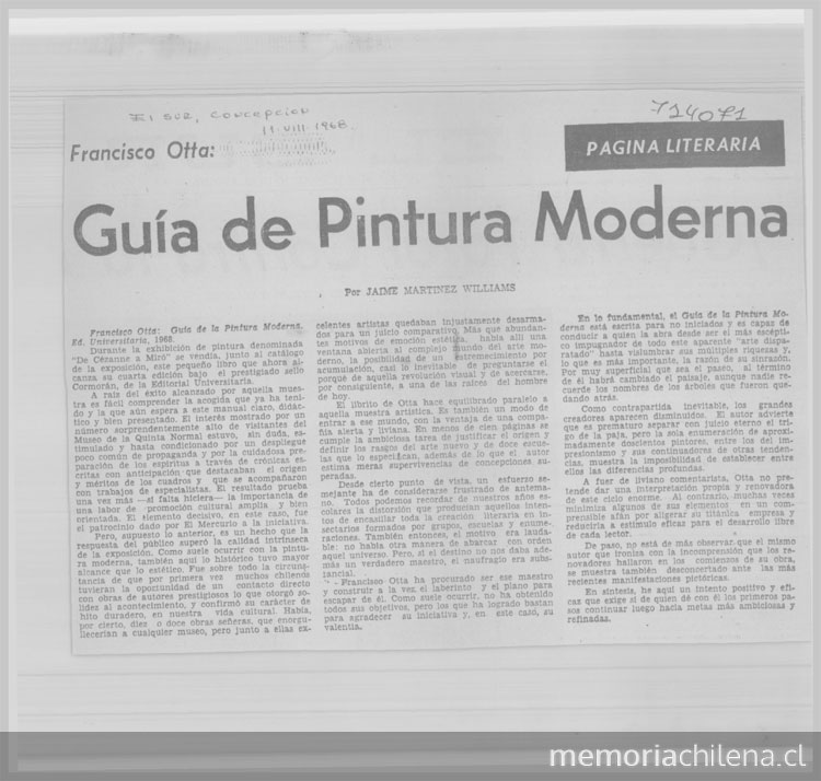 Guía de la pintura moderna