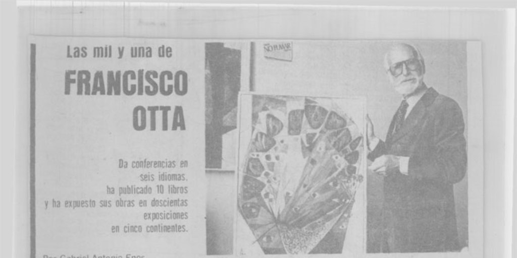 Las mil y una de Francisco Otta