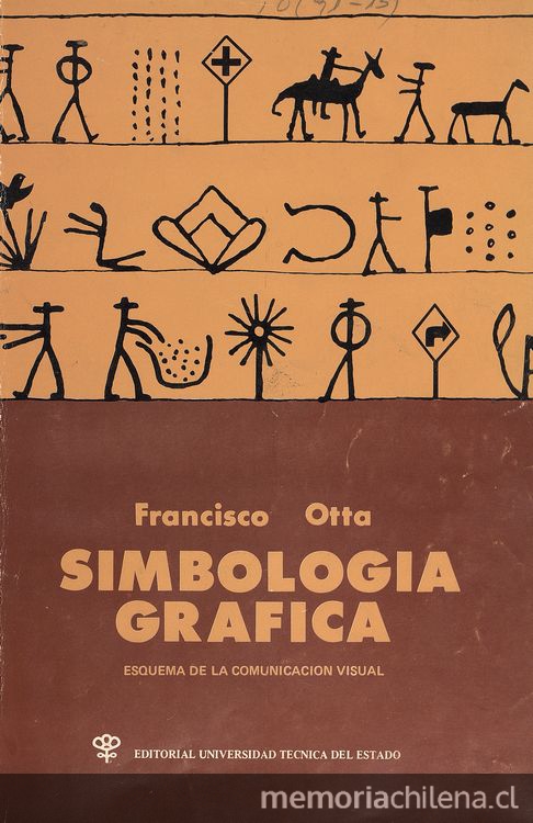 Portada de Simbología gráfica : esquema de la comunicación visual, 1976 -  Memoria Chilena, Biblioteca Nacional de Chile