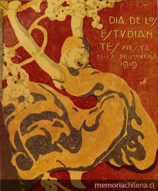 Día de los estudiantes, fiesta de la primavera, 1919