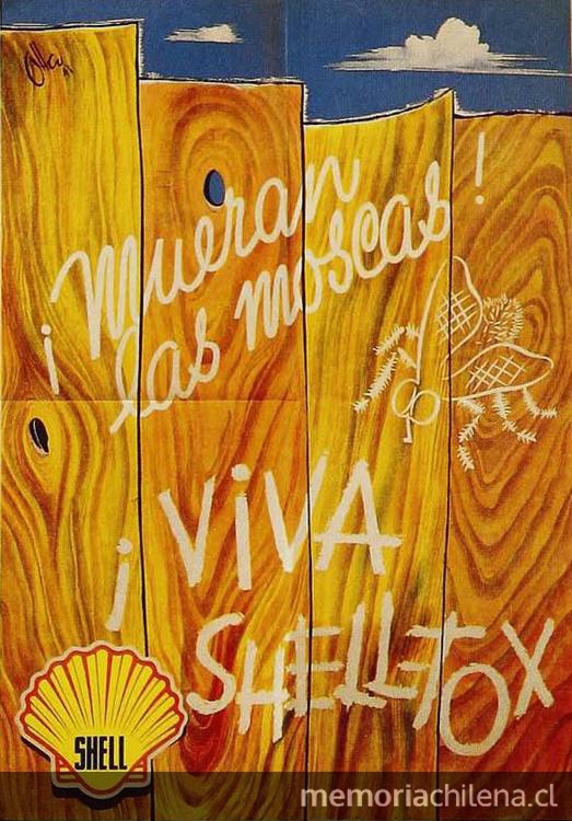 ¡Mueran las moscas! ¡Viva Shelltox!, 1941