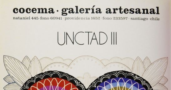 Cocema, Galería Artesanal: UNCTAD III, 1971