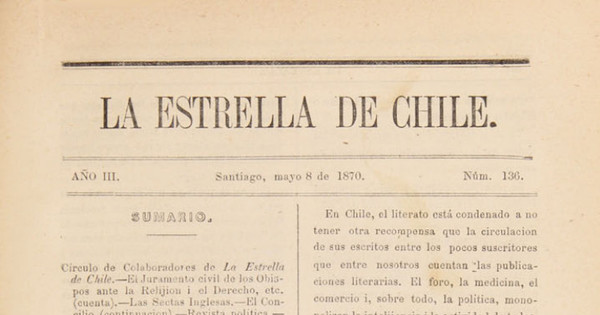 Círculo de colaboradores de La Estrella de Chile