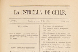 Nuevo certamen literario