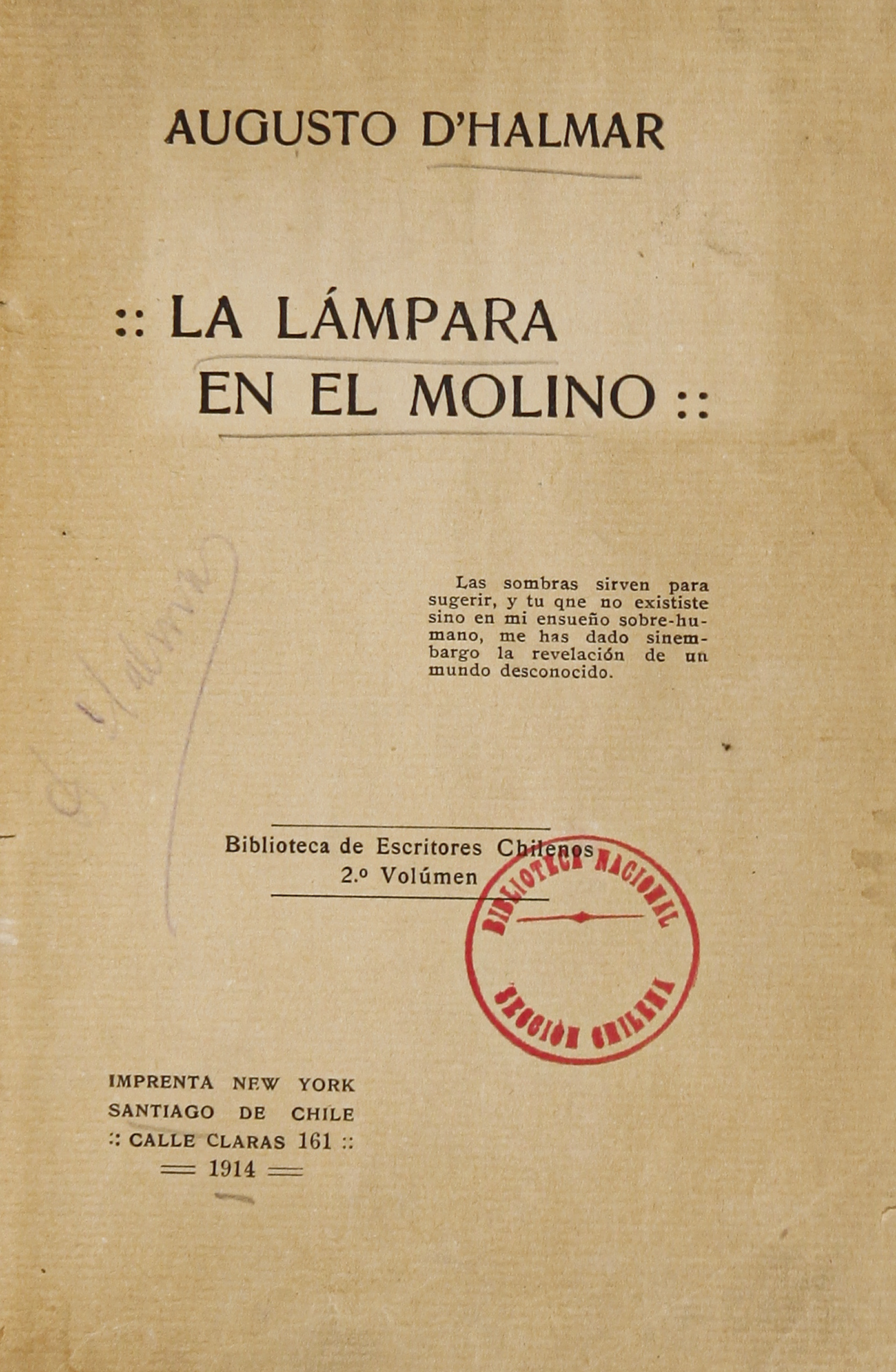 La lámpara en el molino