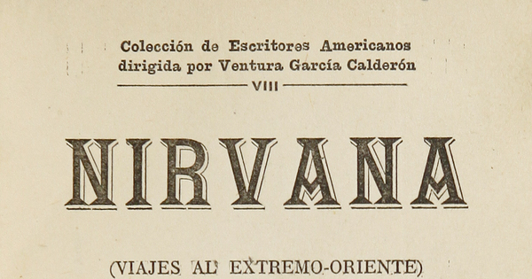 Nirvana (viajes al extremo oriente)