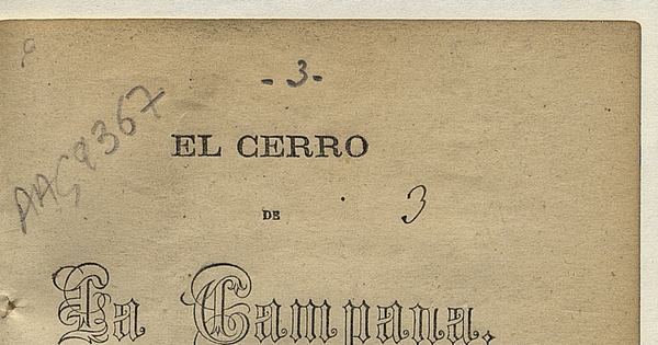 El cerro de la campana