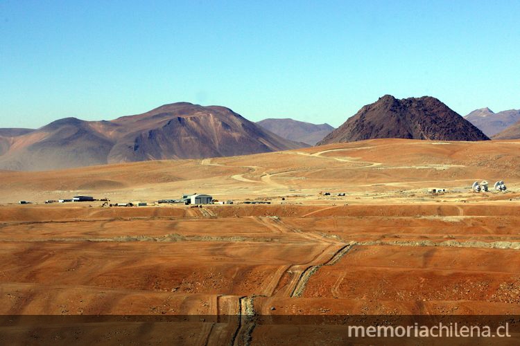 Llano de Chajnantor, lugar donde se instalará el Observatorio ALMA.