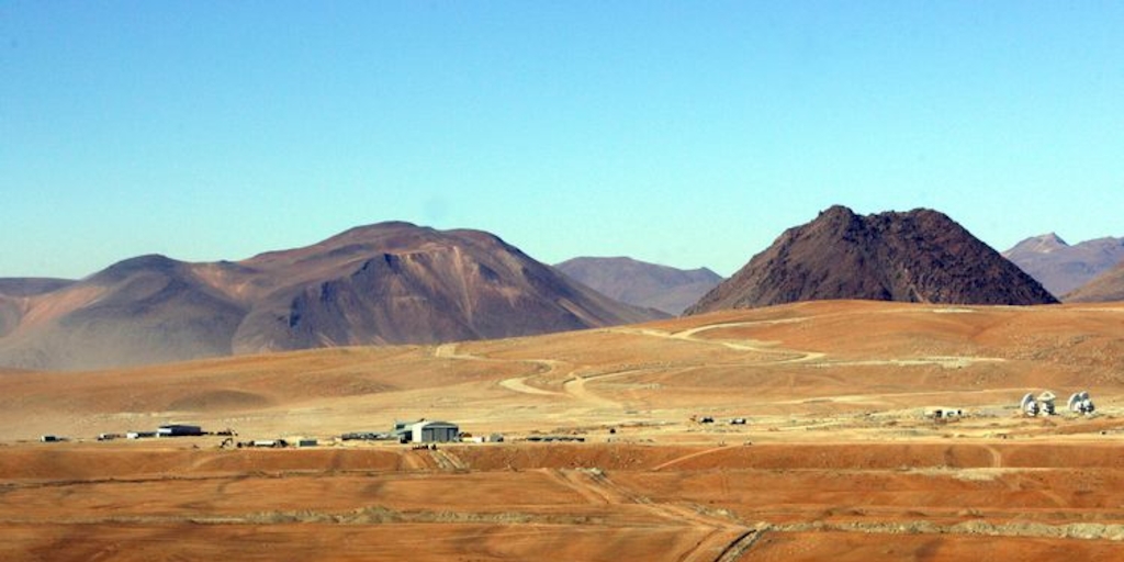 Llano de Chajnantor, lugar donde se instalará el Observatorio ALMA.