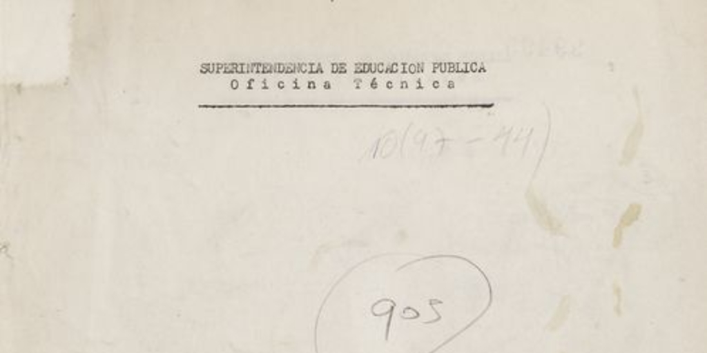 Chile. Superintendencia de Educación Pública, Oficina Técnica. Recopilación de antecedentes acerca de la historia y la evolución de la educación en Chile: informe a la petición formulada por la Embajada de Chile en Francia (París). Santiago: La Oficina, 1965.