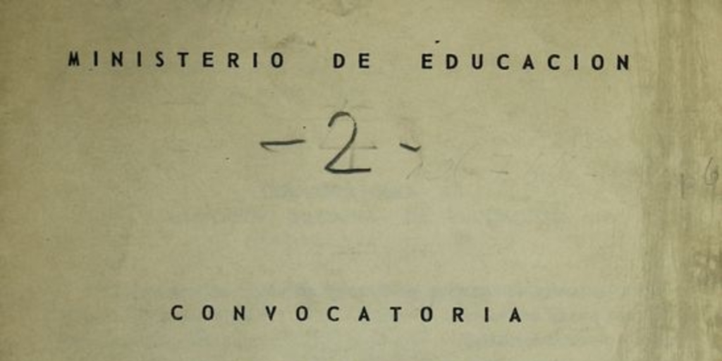 Convocatoria, reglamento y programa del Congreso Nacional de Educación: 13, 14, 15 y 16 de diciembre de 1971. Santiago: Impr. Depto. de Cultura y Publs., MINEDUC, 1971.