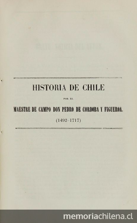 Historia del Reyno de Chile. Colección de historiadores de Chile y de documentos relativos a la historia nacional. Volumen 2. Santiago de Chile: Imprenta del Ferrocarril, 1862. 332 p.