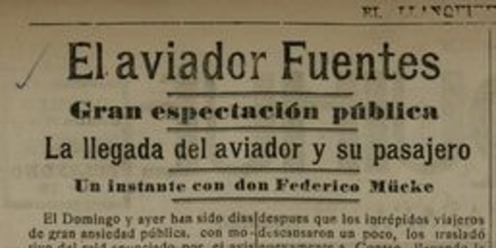 "El aviador fuentes"