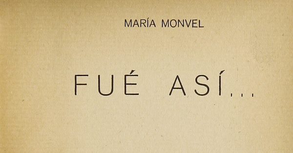 Fue así…