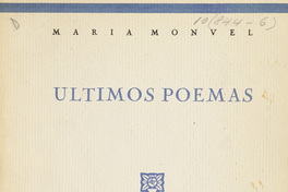 Últimos poemas