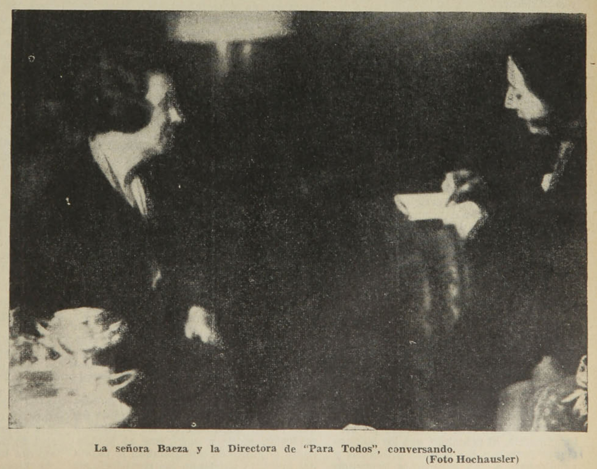 María Martos O’Neil de Baeza y María Monvel