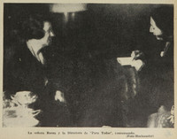 María Martos O’Neil de Baeza y María Monvel