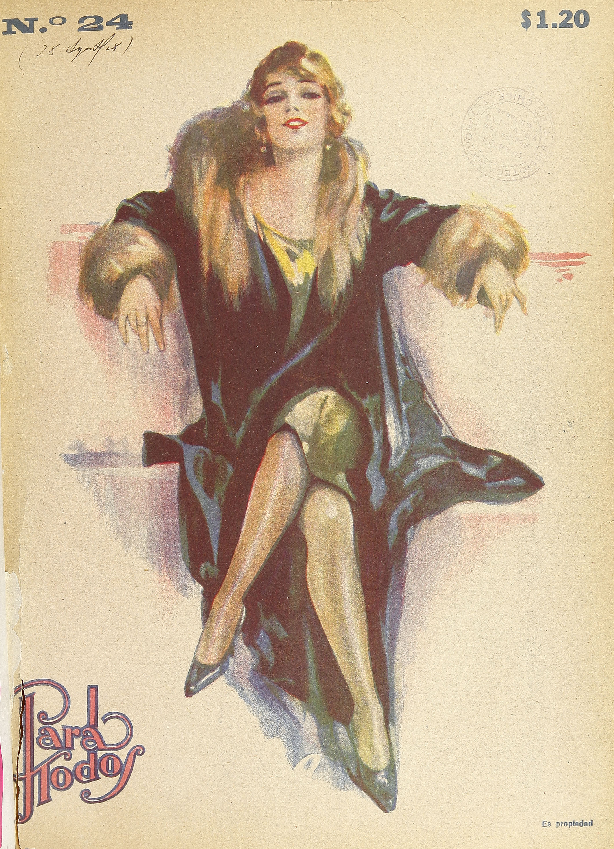 Para todos. Año I, número 24, 28 de agosto de 1928