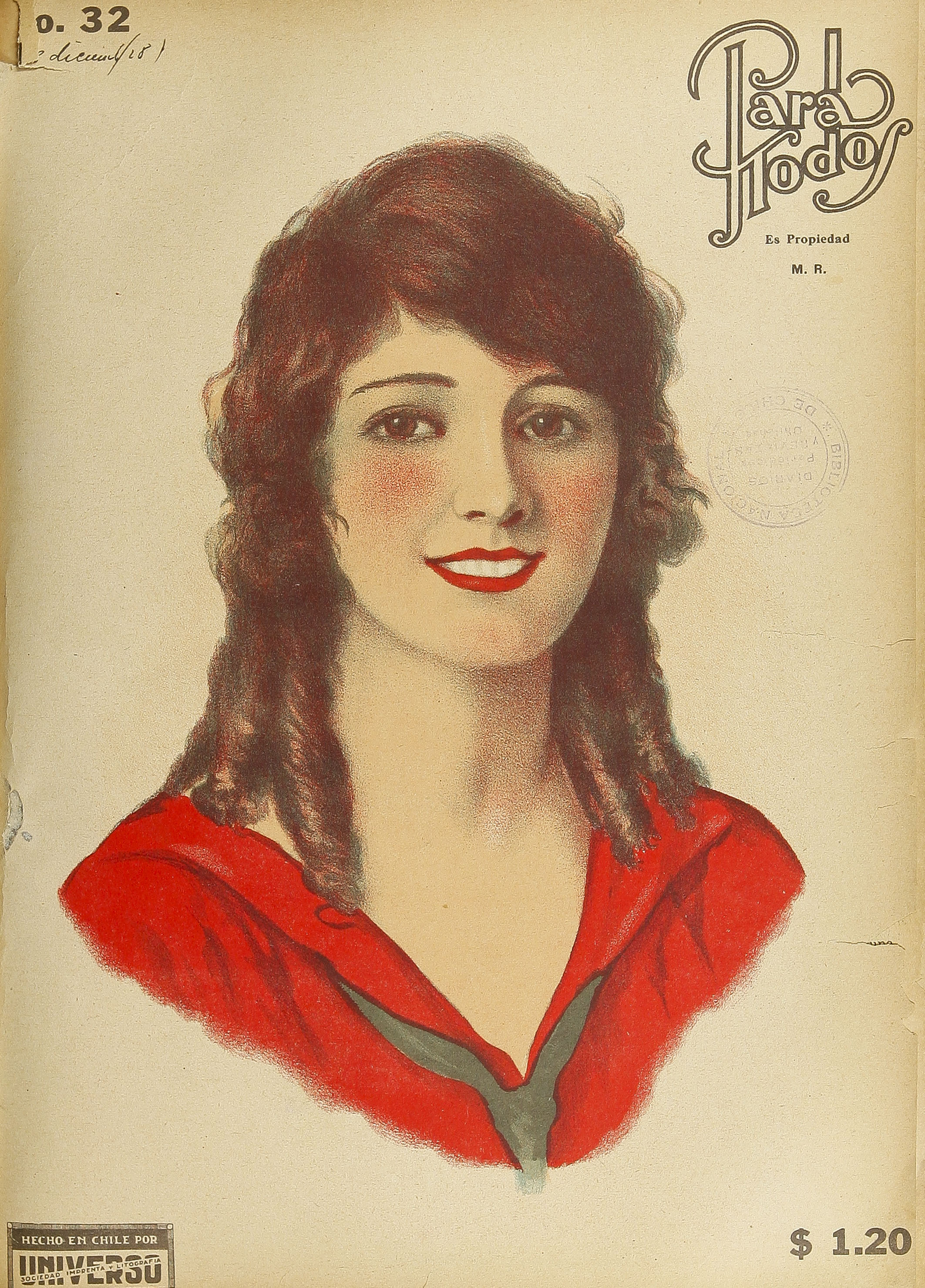 Para todos. Año II, número 32, 18 de diciembre de 1928