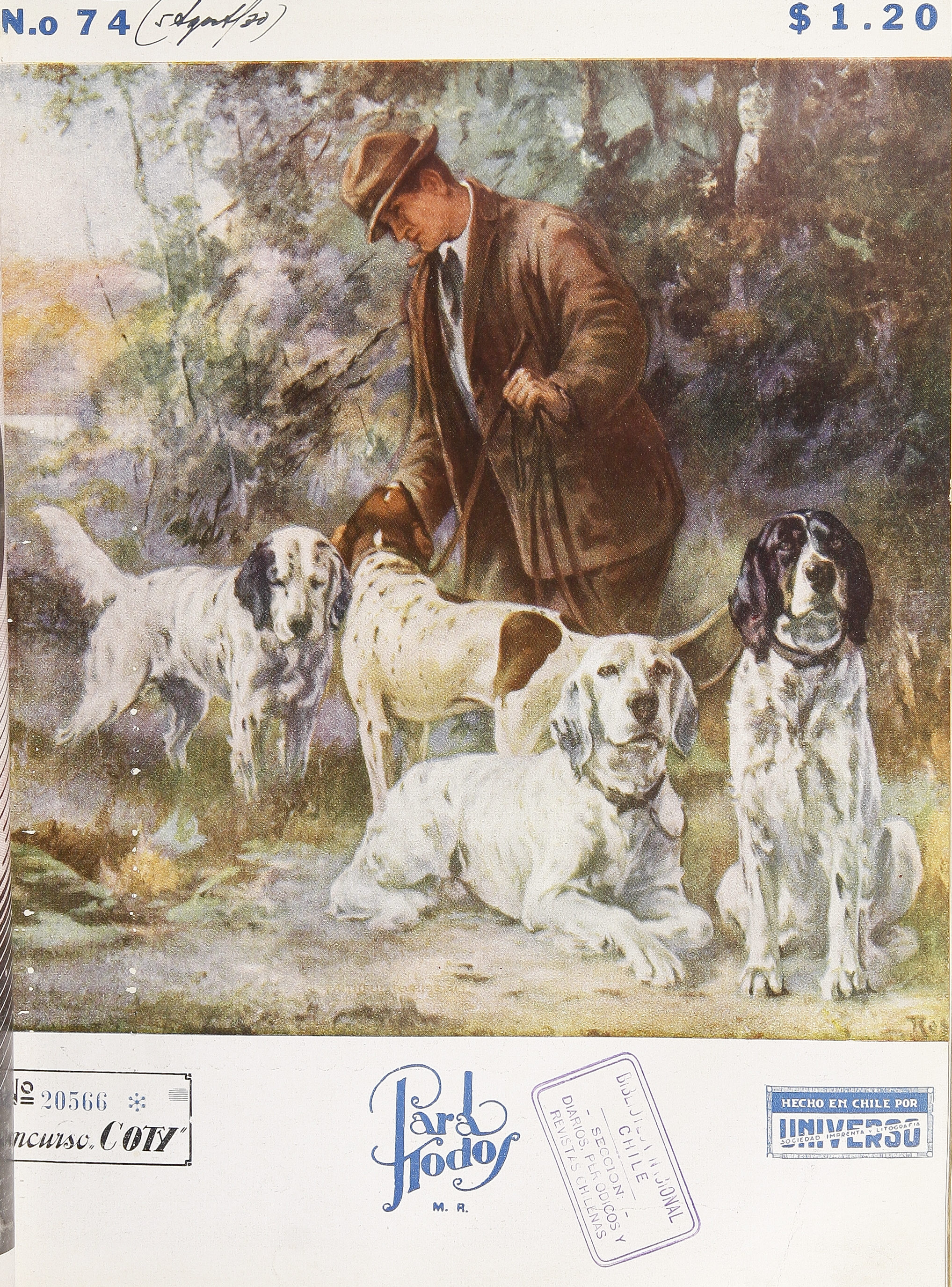 Para todos. Año III, número 74, 5 de agosto de 1930