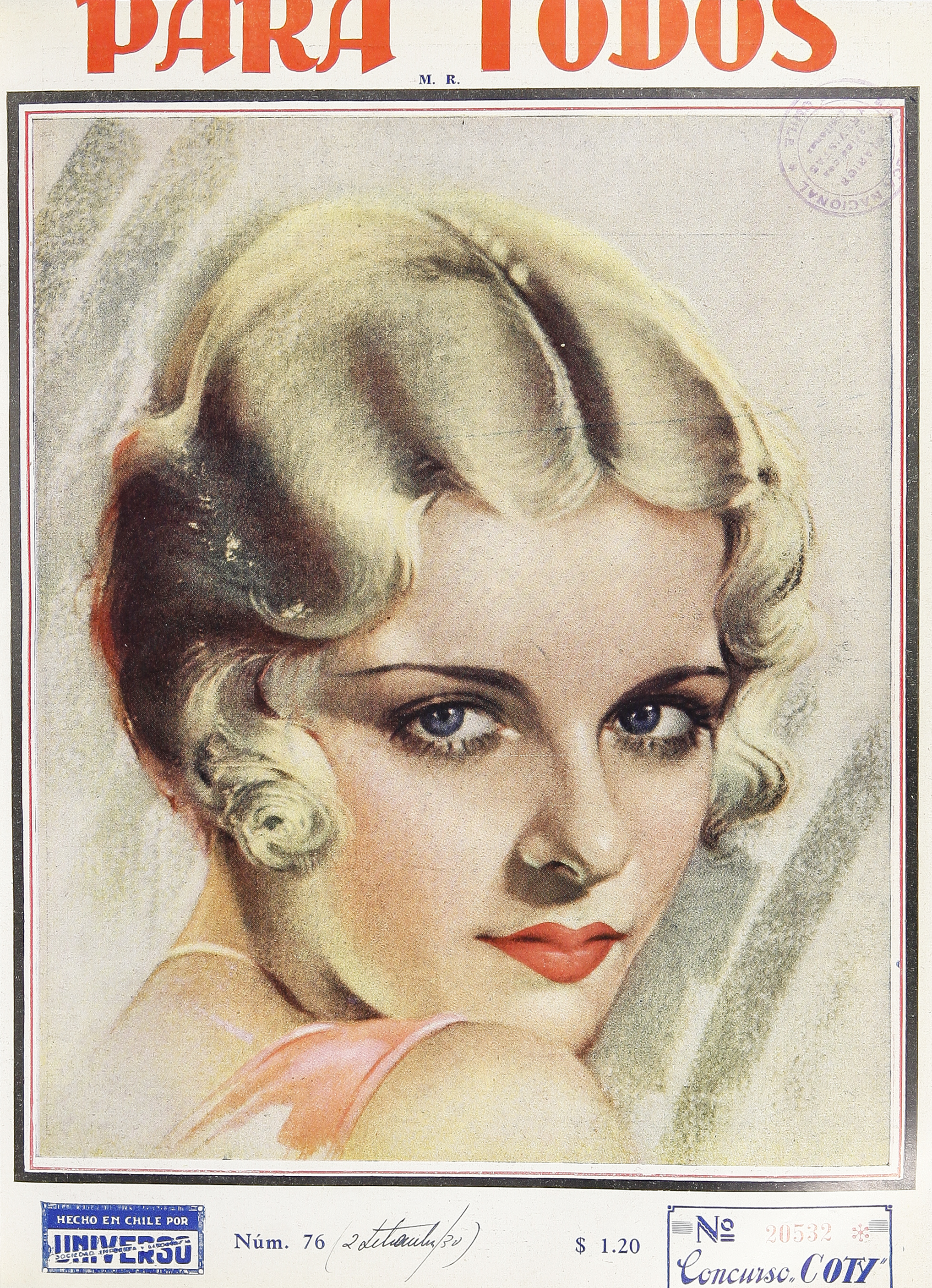 Para todos. Año III, número 76, 2 de septiembre de 1930