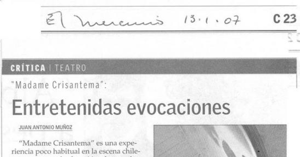 Entretenidas evocaciones