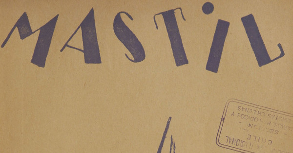 Mástil. Número 3, agosto 1930