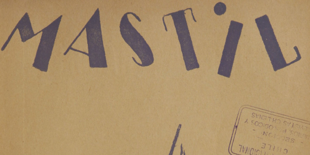 Mástil. Número 3, agosto 1930