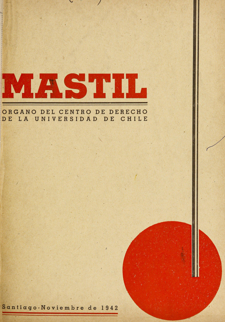 Mástil. Segunda época. Año V. Número 5, noviembre 1942.