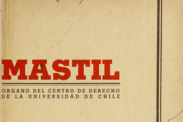 Mástil. Segunda época. Año V. Número 5, noviembre 1942.