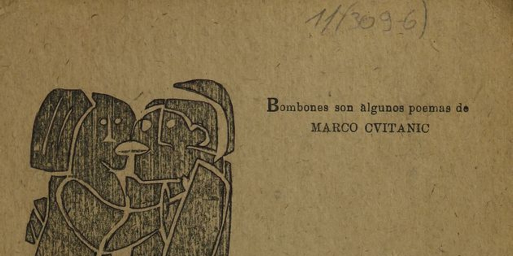 Portada de Bombones son algunos poemas, 1968