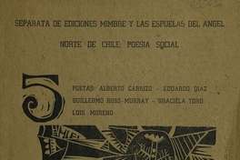 Portada de Norte de Chile: poesía social, 1968