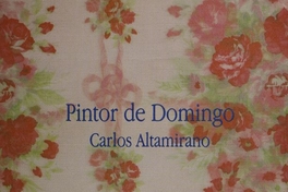 Portada de Pintor de domingo, 1991