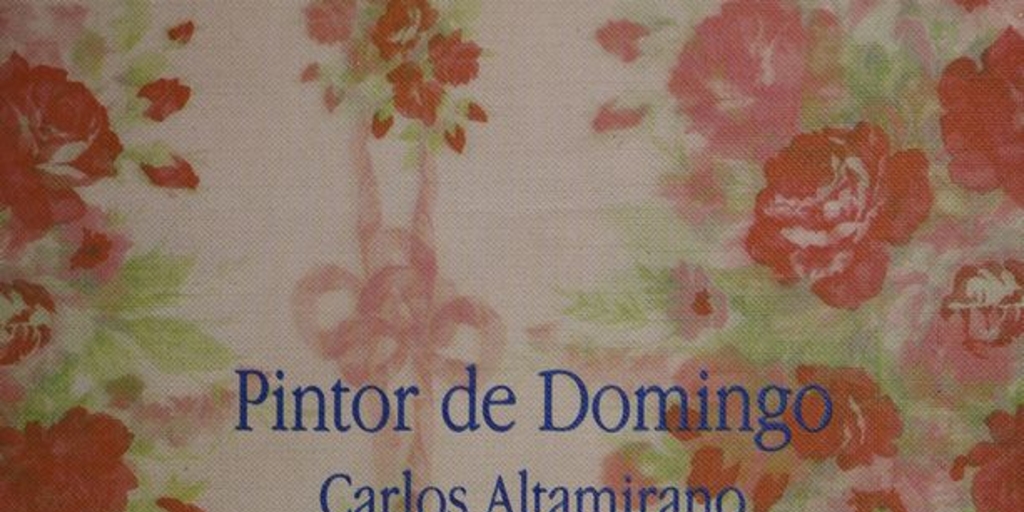 Portada de Pintor de domingo, 1991