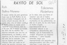 Rayito de sol