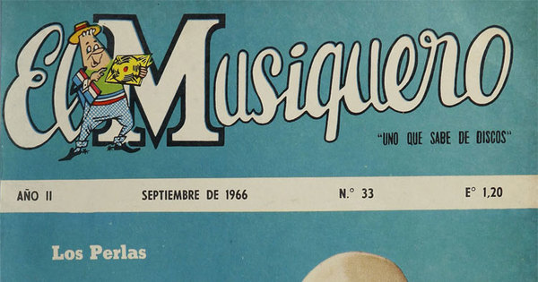 Portada de El Musiquero: número 33, septiembre 1966