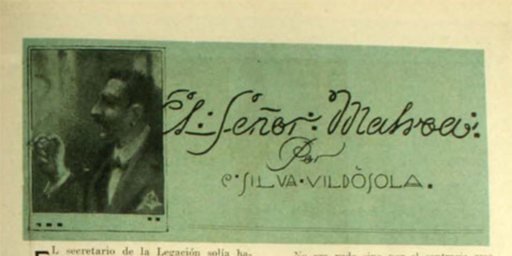 El Señor Malvoa