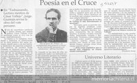 Poesía en el cruce