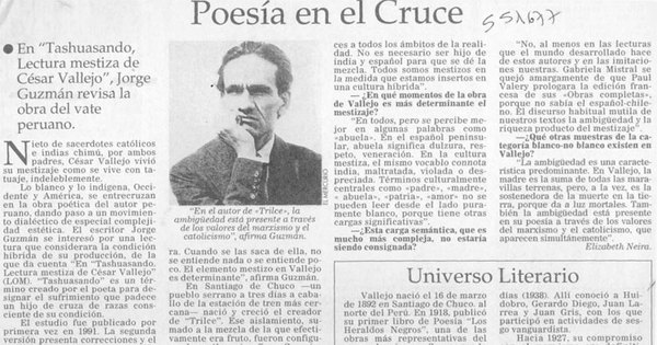Poesía en el cruce