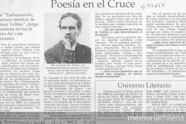 Poesía en el cruce