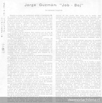 Jorge Guzmán: Job-Boj