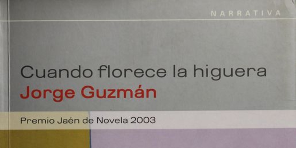 Portada de Cuando florece la higuera, 2003