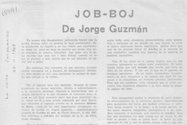 Job-Boj de Jorge Guzmán