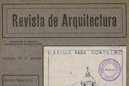 Revista de Arquitectura. Número 2, 1922