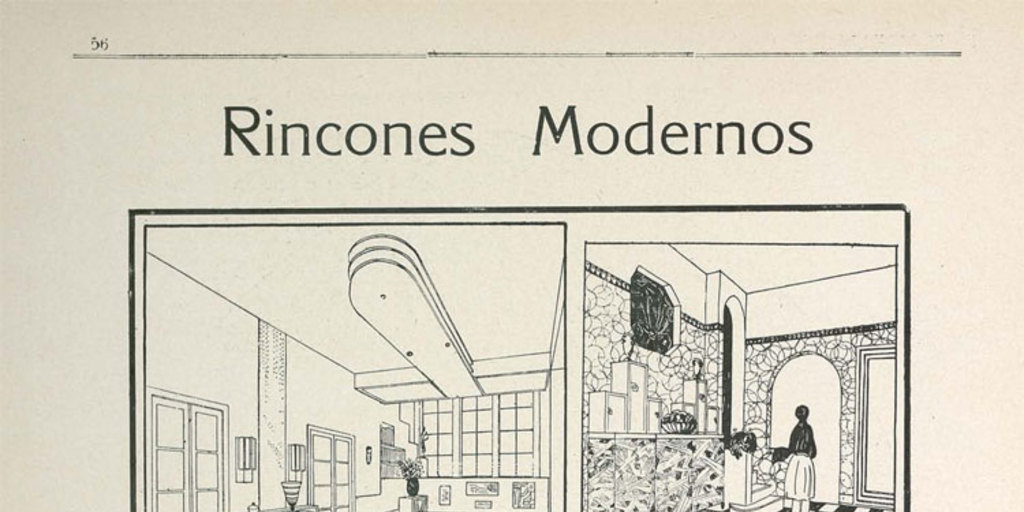 Rincones modernos