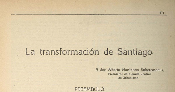 La transformación de Santiago